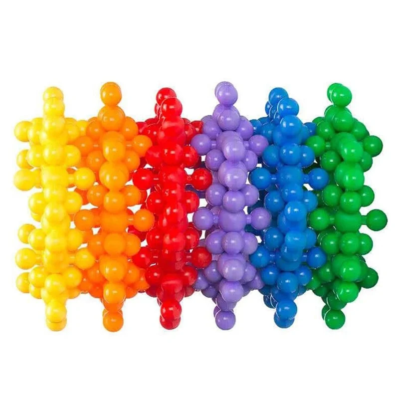 60 Stück klassische Bausteine, Farbe Macaron, Pflaume, Ziegel, Verbindungsspielzeug, kompatibel mit allen gängigen Marken, für Kinder ab 3 Jahren