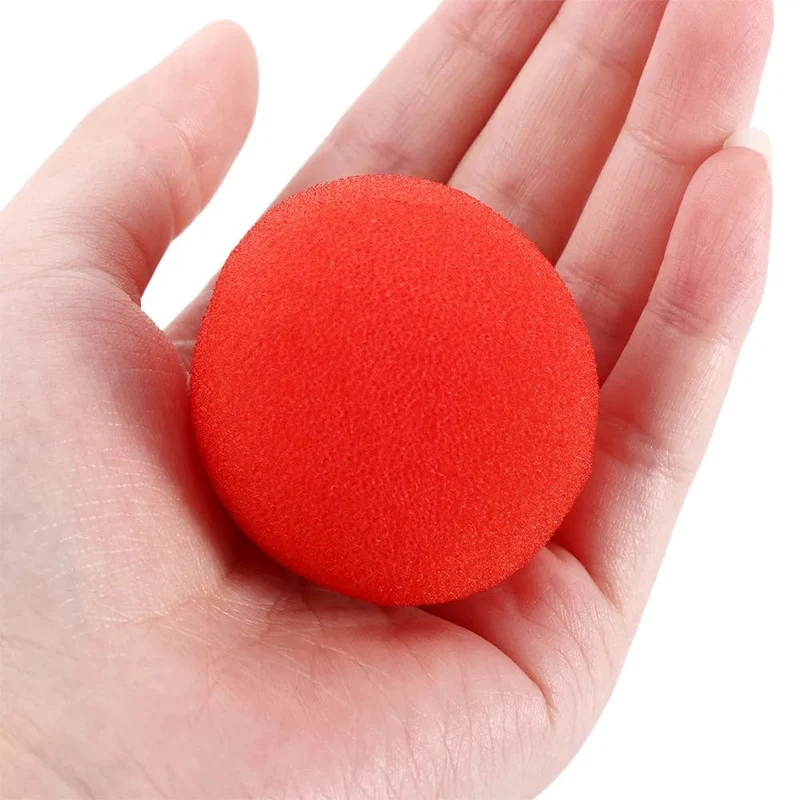 10 PCS 2.5/3.5/4.5 cm Finger Schwamm Ball Zaubertricks Klassische Magier Illusion Komödie Close-up Bühne Karte magie Zubehör