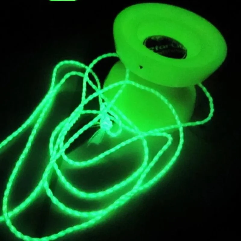 5PCS leuchtende Seil-Jojo-Saiten, lichtemittierende YOYO-Seile, klassisches Spielzeug, Geschenk für Kinder