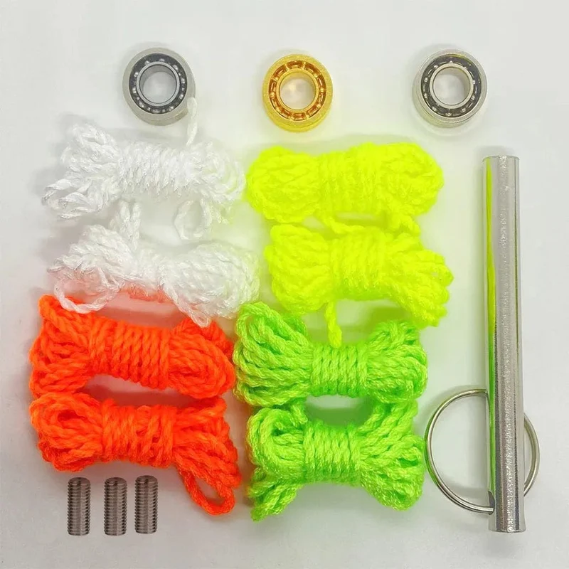 15 Teile/beutel Metall YoYo Ball Teile UR188 Yoyo Lager/Yoyo Nylon String Seil/Yoyo Lager Entferner Entfernung Werkzeug für Yoyo Ball Spielzeug