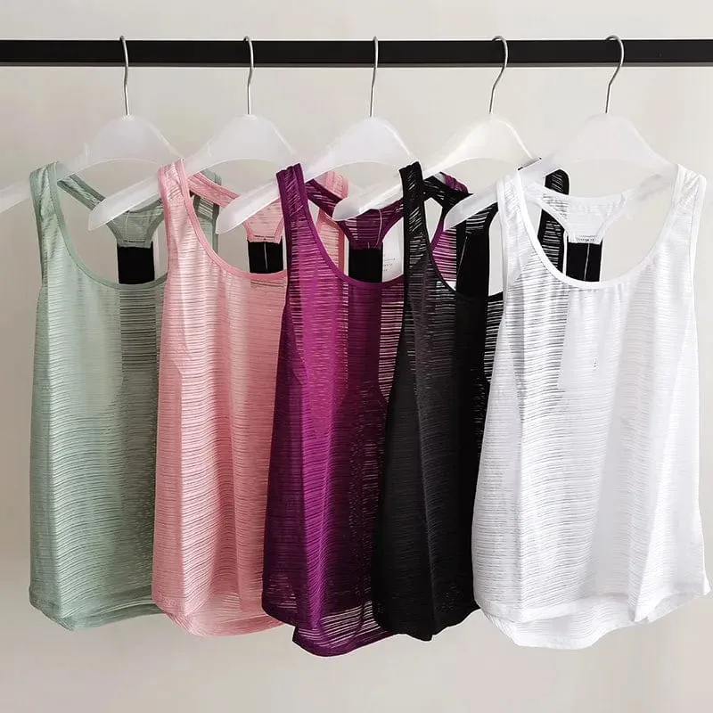 Schnell trocknende Sportweste für Damen, Sport-Tops, Sommer, lässig, ärmellos, für Fitness, Fitnessstudio, Laufen, Yoga, Tank-Tops, Sweatshirt