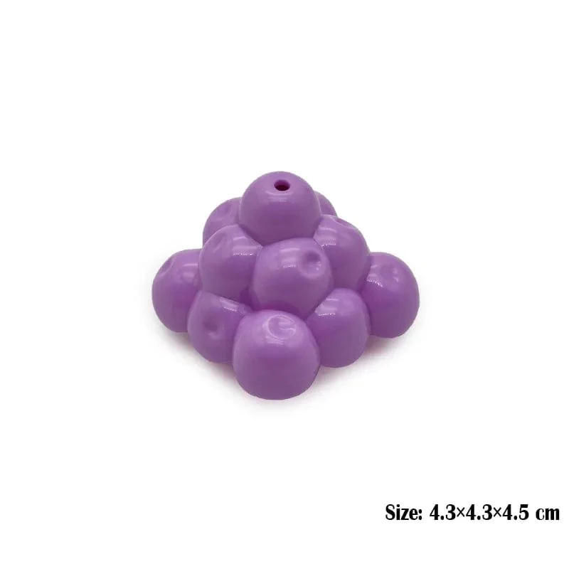 Großer Baustein, zusammengebaut, Mini-Möbel, Spielhaus, Spielzeug für Kinder, kompatibel mit Duploed-Zubehör, pädagogisches Geschenk