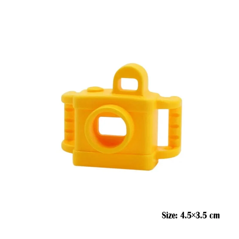 Großer Baustein, zusammengebaut, Mini-Möbel, Spielhaus, Spielzeug für Kinder, kompatibel mit Duploed-Zubehör, pädagogisches Geschenk