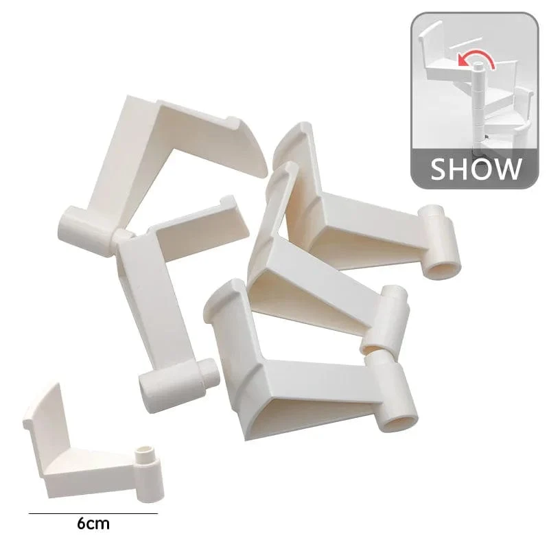 Großer Baustein, zusammengebaut, Mini-Möbel, Spielhaus, Spielzeug für Kinder, kompatibel mit Duploed-Zubehör, pädagogisches Geschenk