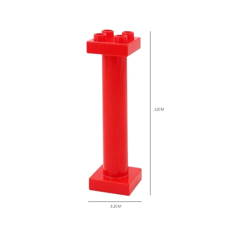 Große Bausteine ​​Häuser bauen Zubehör Tür Fenster Sets Wand Dach kompatibel große Steine ​​​​zusammenbauen Junge Mädchen Kinder Spielzeug Geschenke