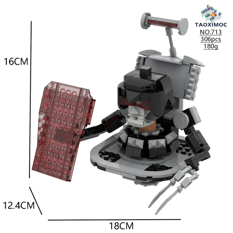 Skibidi Toilette Titan TV Mann Speakerman Horror Spiel Bosses Camara Baustein Cartoon Puppe Modell Kinder Geburtstag Halloween Geschenk