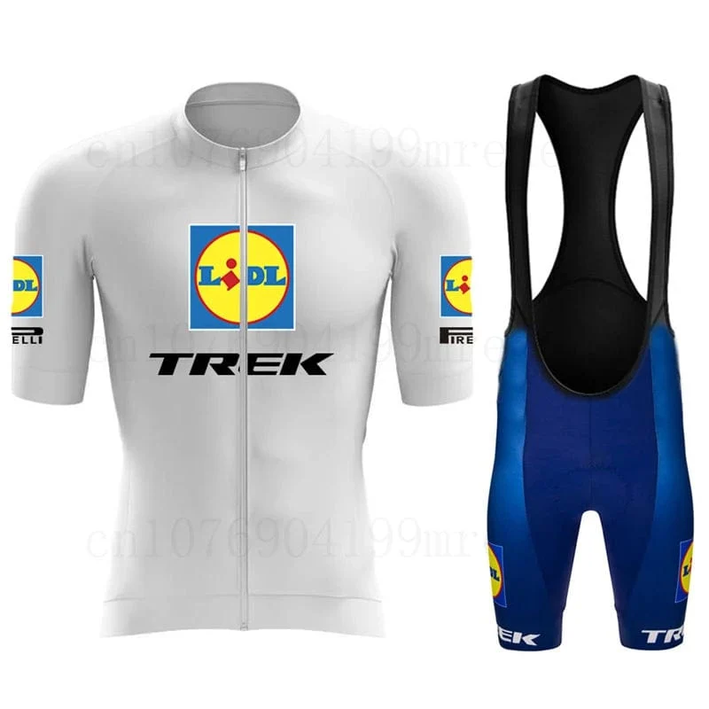 Trek 2024 Sommer Team Radfahren Jersey Set Ciclismo Kleidung MTB Fahrrad Kleidung Uniform Maillot Ropa Ciclismo Fahrrad Anzug Hombre