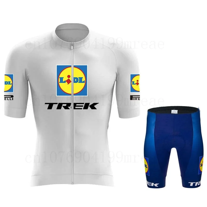 Trek 2024 Sommer Team Radfahren Jersey Set Ciclismo Kleidung MTB Fahrrad Kleidung Uniform Maillot Ropa Ciclismo Fahrrad Anzug Hombre
