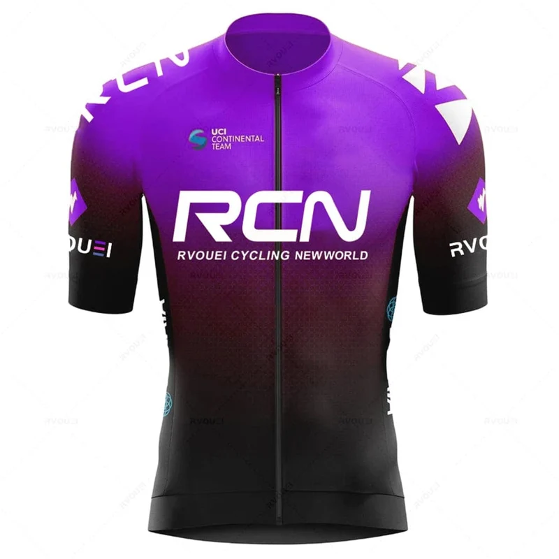 Rcn Fluoreszierende Grüne Fahrrad-Sets Mountainbike-Uniform Sommer Herren Radtrikot-Set Rennrad-Trikots MTB Fahrradbekleidung