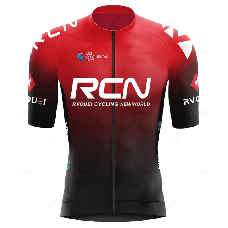 Rcn Fluoreszierende Grüne Fahrrad-Sets Mountainbike-Uniform Sommer Herren Radtrikot-Set Rennrad-Trikots MTB Fahrradbekleidung