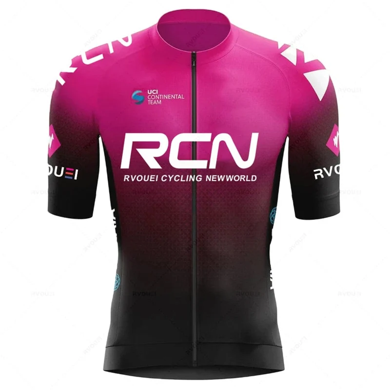 Rcn Fluoreszierende Grüne Fahrrad-Sets Mountainbike-Uniform Sommer Herren Radtrikot-Set Rennrad-Trikots MTB Fahrradbekleidung