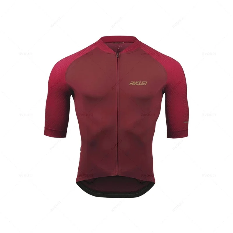 2023 Rvouei Pro Team Fahrradbekleidung Herren New Road Bike Wear Rennbekleidung Atmungsaktives Radtrikot-Set Ropa Ciclismo Maillot