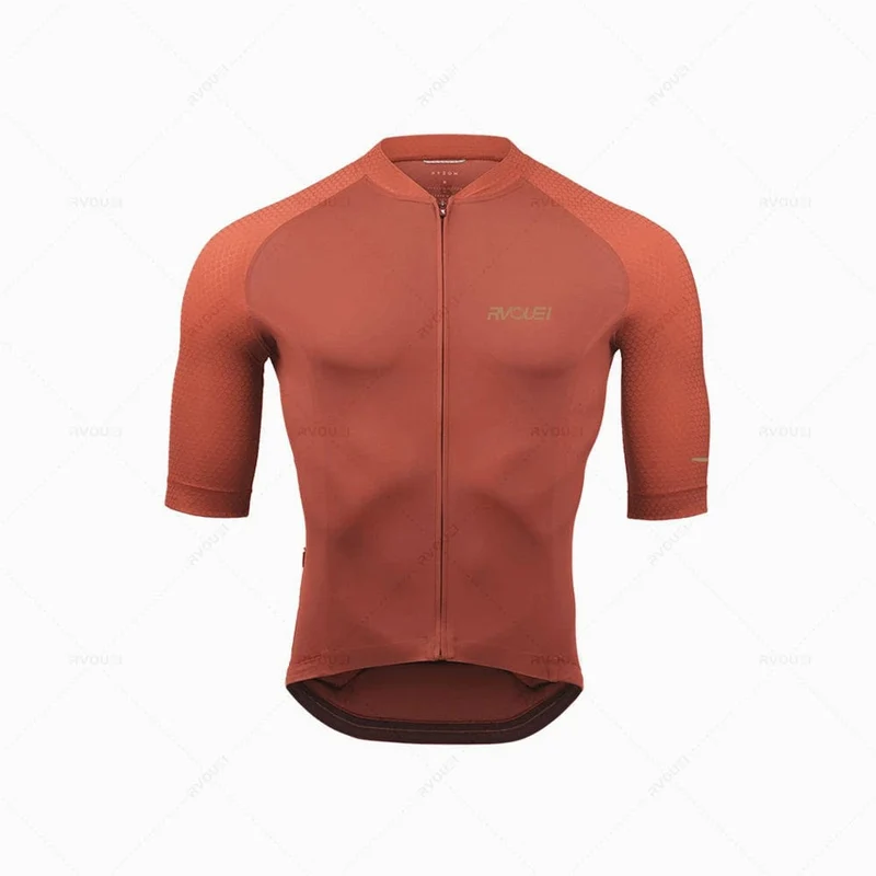 2023 Rvouei Pro Team Fahrradbekleidung Herren New Road Bike Wear Rennbekleidung Atmungsaktives Radtrikot-Set Ropa Ciclismo Maillot