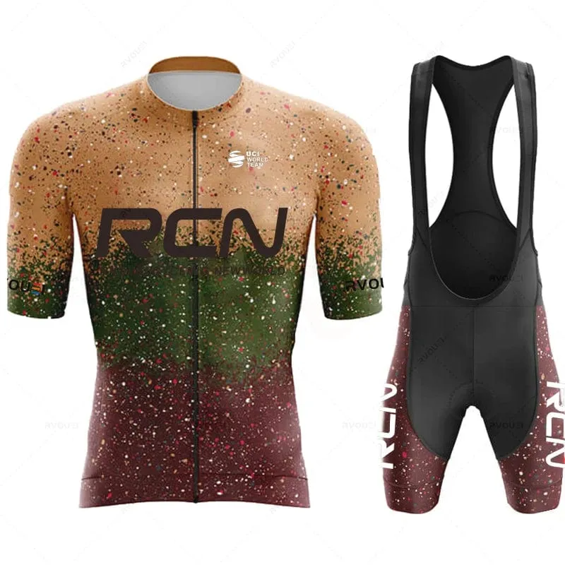 Ropa De Ciclismo 2023 RCN Neue Ankunft Sommer herren Kurzarm Radfahren Shirt Triathlon Team MTB Mountain Race Radfahren Kleidung