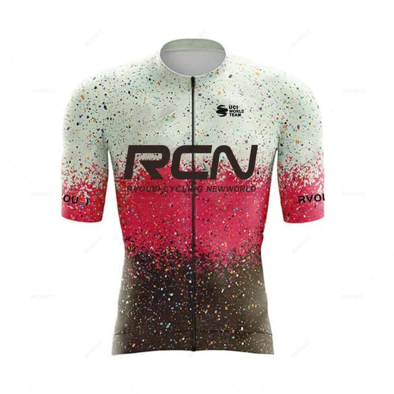 Ropa De Ciclismo 2023 RCN Neue Ankunft Sommer herren Kurzarm Radfahren Shirt Triathlon Team MTB Mountain Race Radfahren Kleidung