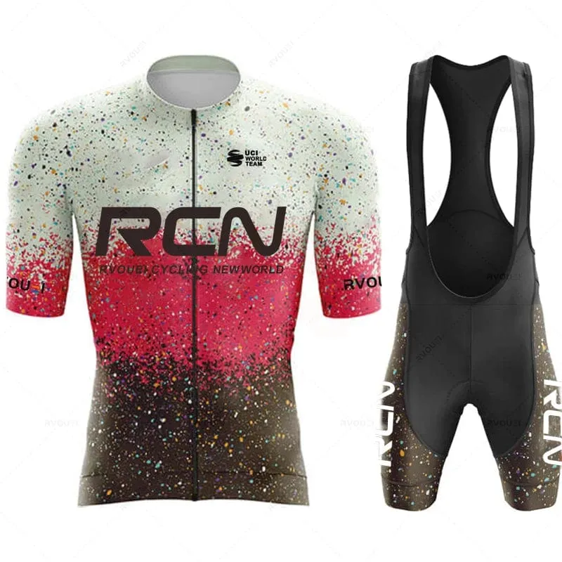 Ropa De Ciclismo 2023 RCN Neue Ankunft Sommer herren Kurzarm Radfahren Shirt Triathlon Team MTB Mountain Race Radfahren Kleidung