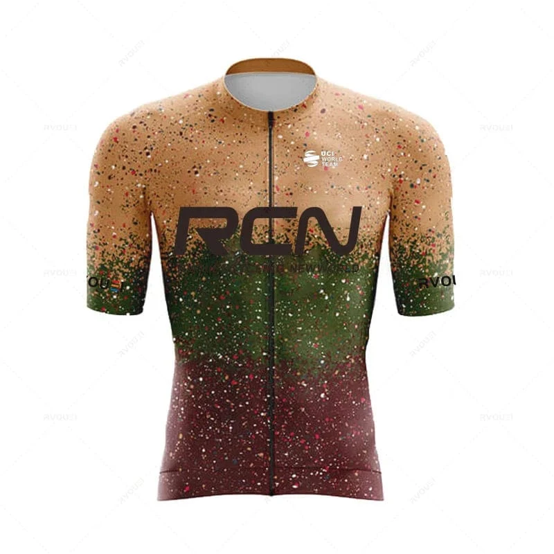 Ropa De Ciclismo 2023 RCN Neue Ankunft Sommer herren Kurzarm Radfahren Shirt Triathlon Team MTB Mountain Race Radfahren Kleidung