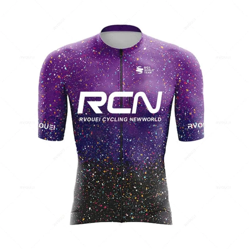 Ropa De Ciclismo 2023 RCN Neue Ankunft Sommer herren Kurzarm Radfahren Shirt Triathlon Team MTB Mountain Race Radfahren Kleidung