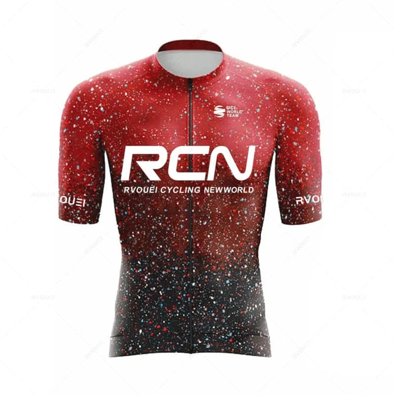 Ropa De Ciclismo 2023 RCN Neue Ankunft Sommer herren Kurzarm Radfahren Shirt Triathlon Team MTB Mountain Race Radfahren Kleidung