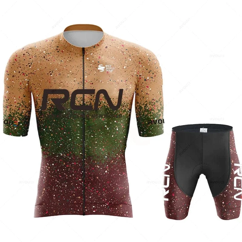 Ropa De Ciclismo 2023 RCN Neue Ankunft Sommer herren Kurzarm Radfahren Shirt Triathlon Team MTB Mountain Race Radfahren Kleidung