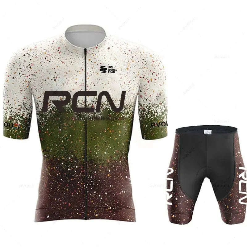 Ropa De Ciclismo 2023 RCN Neue Ankunft Sommer herren Kurzarm Radfahren Shirt Triathlon Team MTB Mountain Race Radfahren Kleidung