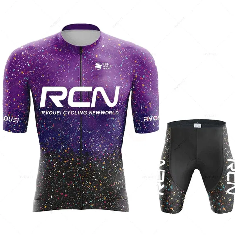 Ropa De Ciclismo 2023 RCN Neue Ankunft Sommer herren Kurzarm Radfahren Shirt Triathlon Team MTB Mountain Race Radfahren Kleidung