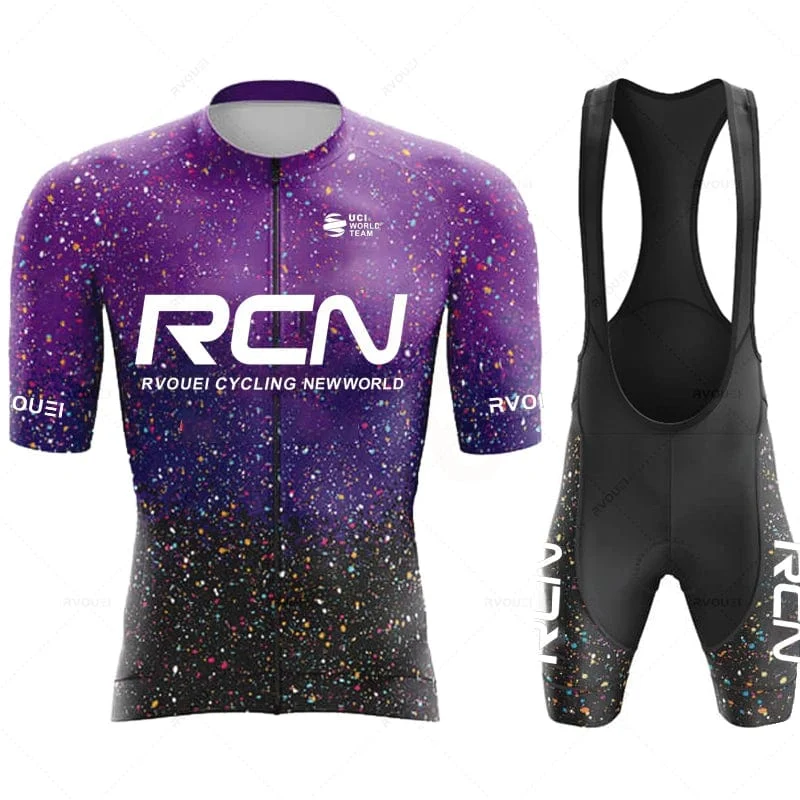 Ropa De Ciclismo 2023 RCN Neue Ankunft Sommer herren Kurzarm Radfahren Shirt Triathlon Team MTB Mountain Race Radfahren Kleidung