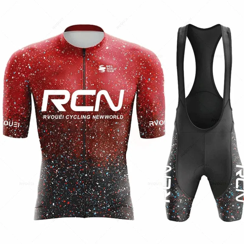 Ropa De Ciclismo 2023 RCN Neue Ankunft Sommer herren Kurzarm Radfahren Shirt Triathlon Team MTB Mountain Race Radfahren Kleidung
