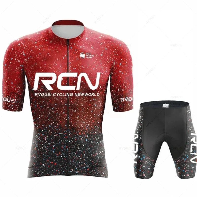 Ropa De Ciclismo 2023 RCN Neue Ankunft Sommer herren Kurzarm Radfahren Shirt Triathlon Team MTB Mountain Race Radfahren Kleidung
