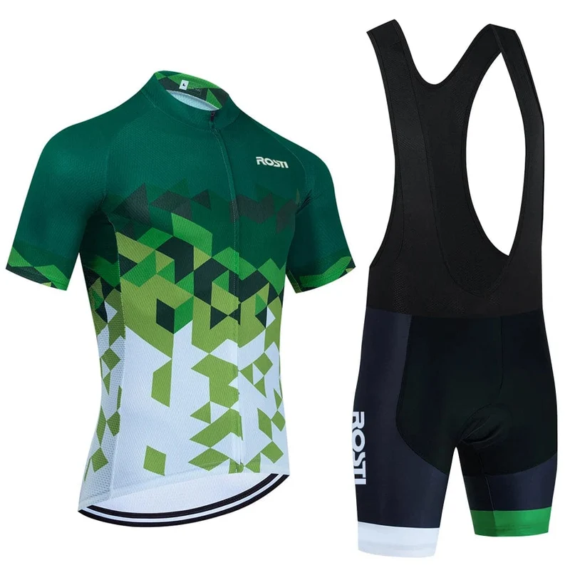 2024 ROSTI Radfahren Jersey Team Pro Bike Maillot Jersey Shorts Anzug Männer Frauen Mode 20D Ropa Ciclismo Bicycl Jerysey Kleidung