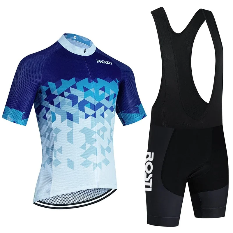 2024 ROSTI Radfahren Jersey Team Pro Bike Maillot Jersey Shorts Anzug Männer Frauen Mode 20D Ropa Ciclismo Bicycl Jerysey Kleidung