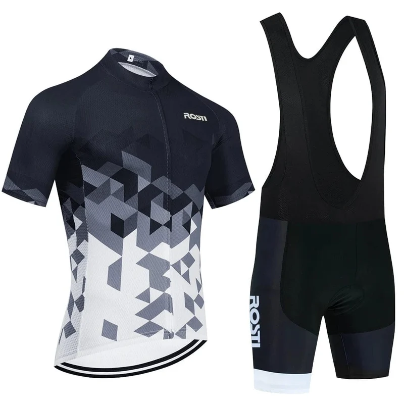 2024 ROSTI Radfahren Jersey Team Pro Bike Maillot Jersey Shorts Anzug Männer Frauen Mode 20D Ropa Ciclismo Bicycl Jerysey Kleidung