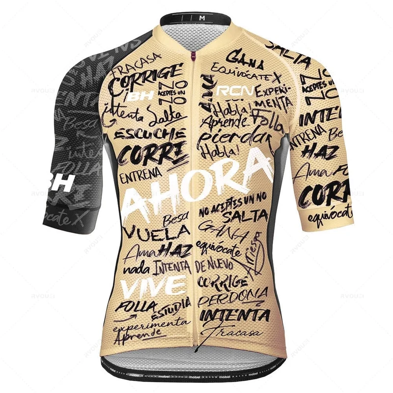2023 neue Rcn Radfahren Jersey Sommer Set Team Fahrrad Kleidung Rennrad Anzug Bike Bib Shorts MTB Maillot Ciclismo Ropa bicicleta