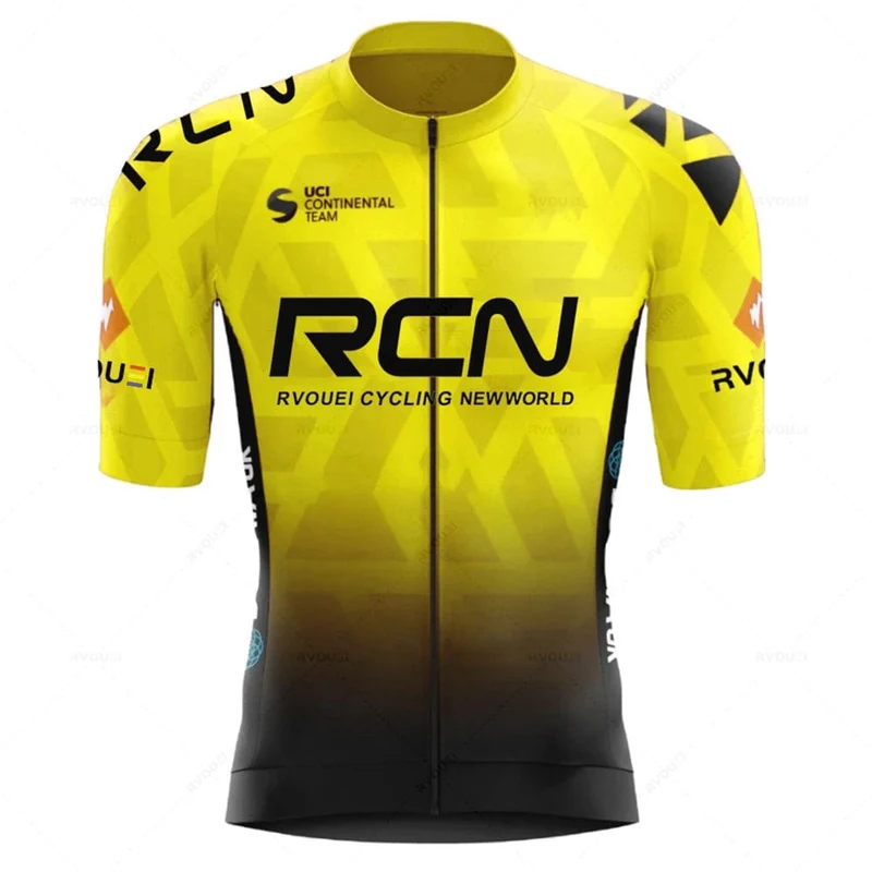 2023 RCN Team Radfahren Jersey Set Sommer Atmungsaktive Rennrad Anzug Reiten Uniform Bike MTB Kleidung Neue Sport Radfahren Kits