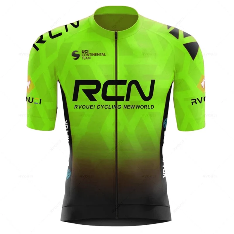2023 RCN Team Radfahren Jersey Set Sommer Atmungsaktive Rennrad Anzug Reiten Uniform Bike MTB Kleidung Neue Sport Radfahren Kits