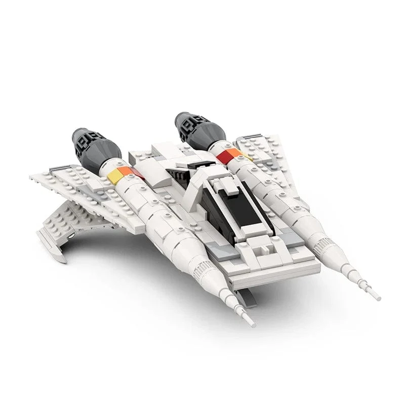 MOC Raum klassische Modell Kämpfer N-1 Bausteine ​​für Nabools-Kampf Flugzeug Ziegel Display Spielzeug für Kinder Geburtstag Geschenke