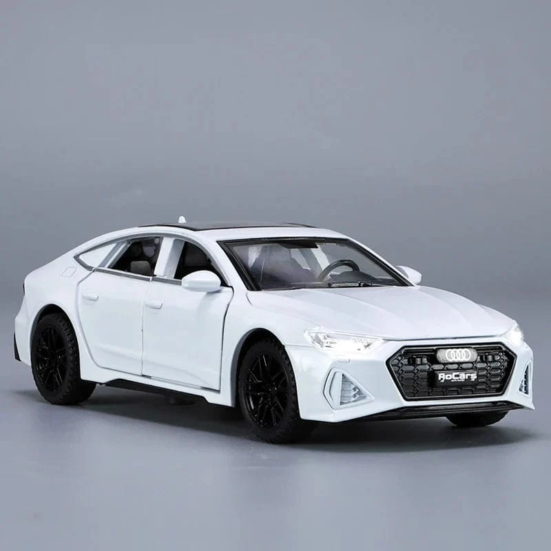 1:32 RS7 Sportback Legierung Auto Modell Diecast Metall Sound Licht Simulation Fahrzeug Sammlung Spielzeug Geschenk für Kind Zurückziehen Ein Stück
