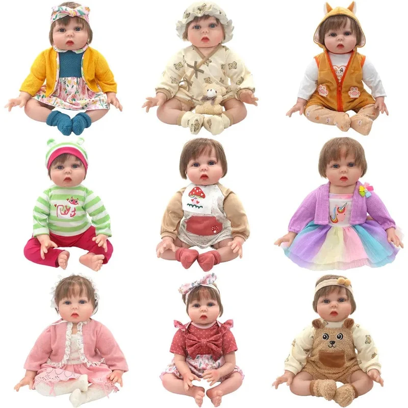 Neu Puppe Kleidung Für 20-22 Zoll Baby Puppe 50-55cm Lebensechte Babys Puppe