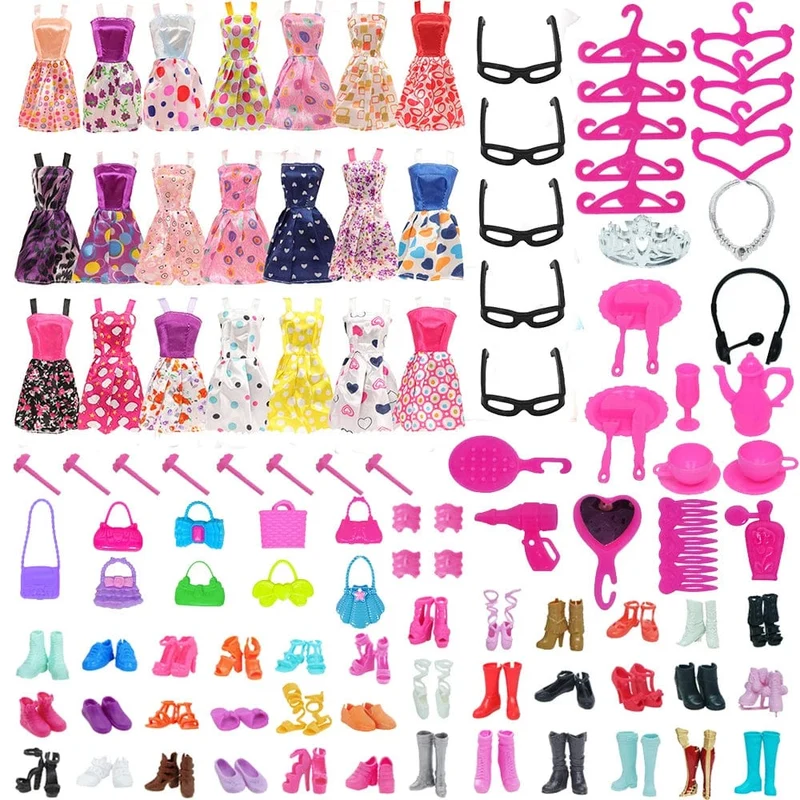 1/6 Bjd Puppe Kleidung Schuhe Zubehör, Für 11.5 Zoll Puppe, 1/6 Puppenhaus Möbel, Für 30 cm Puppe Spielzeug Zubehör, Geburtstagsgeschenk