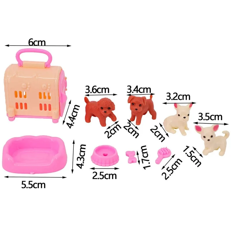 1/6 Bjd Puppe Kleidung Schuhe Zubehör, Für 11.5 Zoll Puppe, 1/6 Puppenhaus Möbel, Für 30 cm Puppe Spielzeug Zubehör, Geburtstagsgeschenk