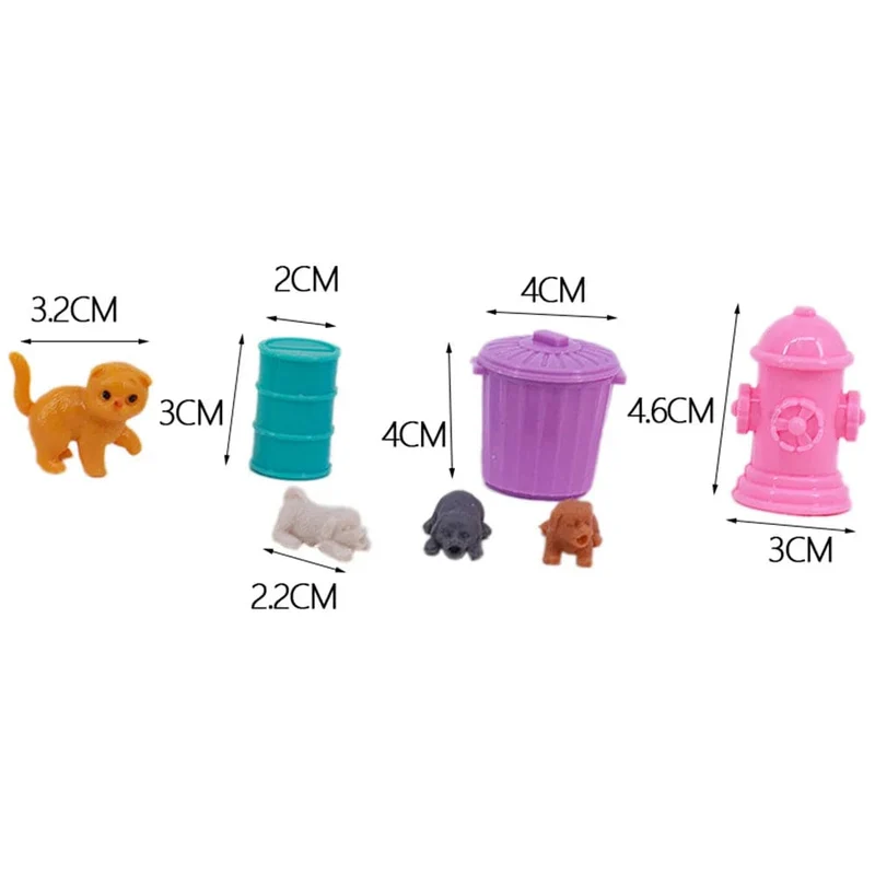 1/6 Bjd Puppe Kleidung Schuhe Zubehör, Für 11.5 Zoll Puppe, 1/6 Puppenhaus Möbel, Für 30 cm Puppe Spielzeug Zubehör, Geburtstagsgeschenk