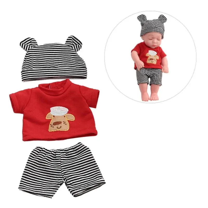 Neue Kleidung Fit 30 cm Puppe Kleid Overall Puppe Kleidung Zubehör Amerikanischen Puppe Zubehör Fit Für 12 zoll Baby Puppe DIY Spielzeug