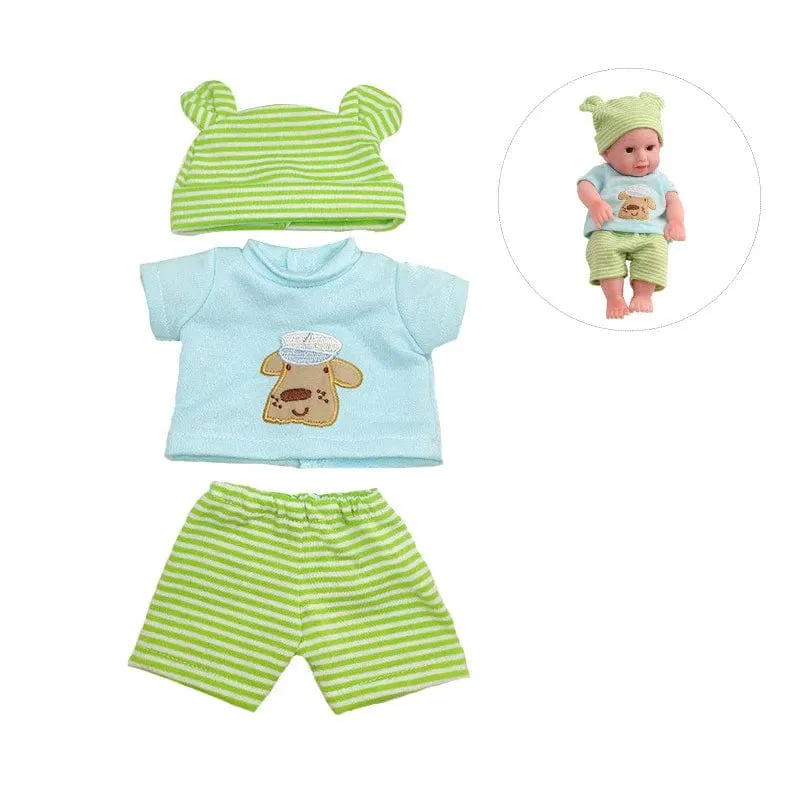 Neue Kleidung Fit 30 cm Puppe Kleid Overall Puppe Kleidung Zubehör Amerikanischen Puppe Zubehör Fit Für 12 zoll Baby Puppe DIY Spielzeug