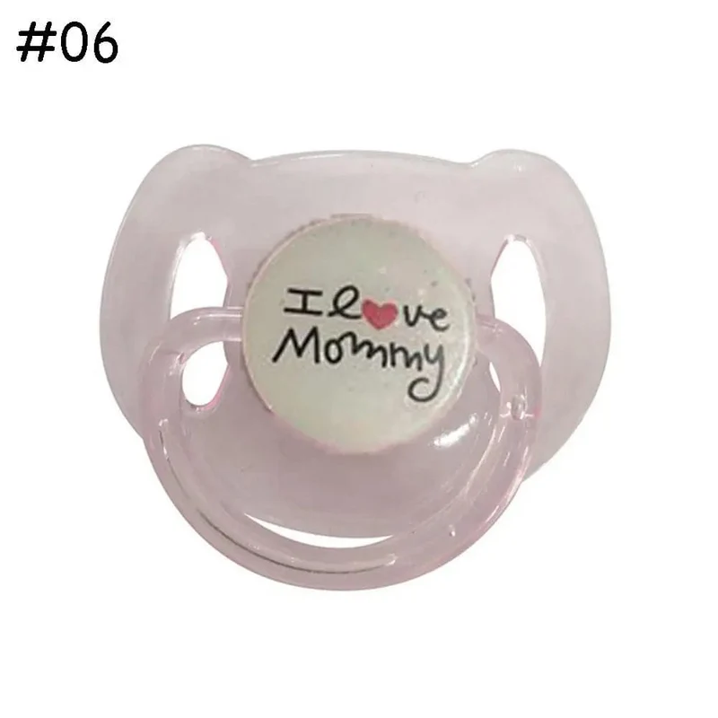 20 arten Nette Puppe Magnet Schnuller Simulation Schöne Neue Baby Kinder Spielzeug Dummy Nippel DIY Handgemachte Accessoires Puppe Liefert