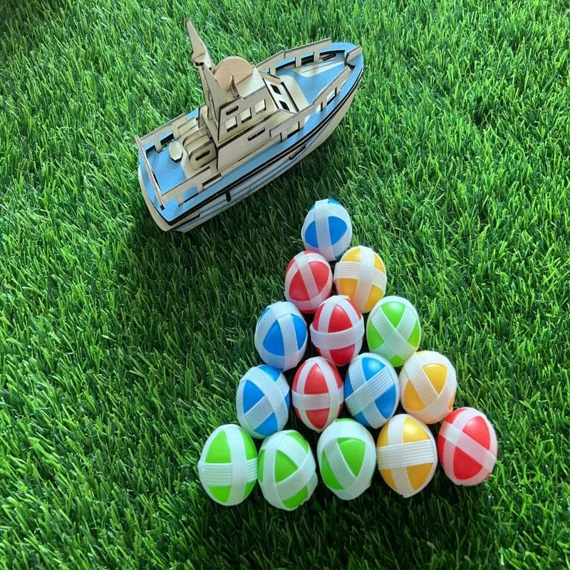 12PCS Kinder Saugnapf Klebrige Ball Spielzeug Outdoor Sport Fangen Ball Spiel Set Werfen Und Fangen Eltern-kind-Interaktives spielzeug