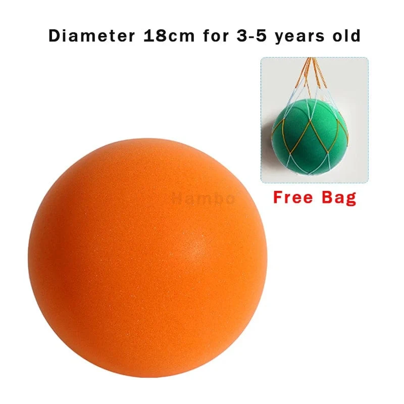 Leiser Basketball, Größe 7, quetschbarer, stummer Bouncing-Basketball, Indoor-Leiseball, Schaumstoff-Basketball, 24 cm, Bounce-Fußball, Sportspielzeug