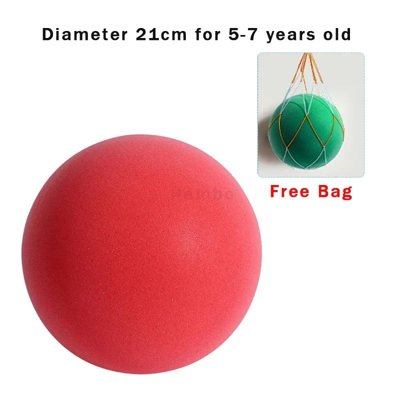 Leiser Basketball, Größe 7, quetschbarer, stummer Bouncing-Basketball, Indoor-Leiseball, Schaumstoff-Basketball, 24 cm, Bounce-Fußball, Sportspielzeug