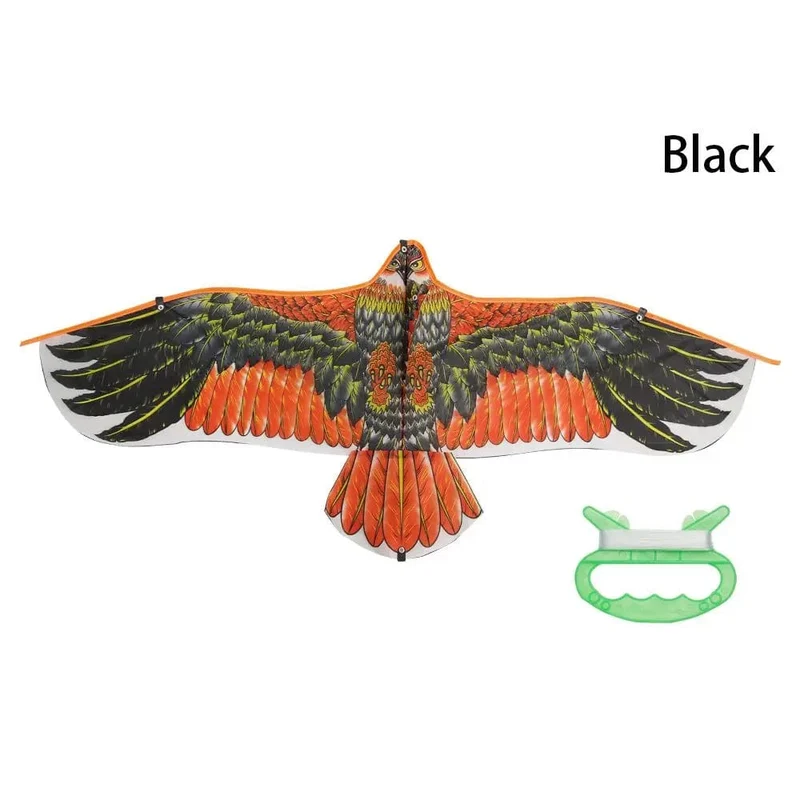 1.1 m Adlerdrachen mit 30 Meter Drachenschnur Großer Adler fliegen Vogeldrachen Kinder Bestes Geschenk Familienausflüge Garten Outdoor Sport Spiel