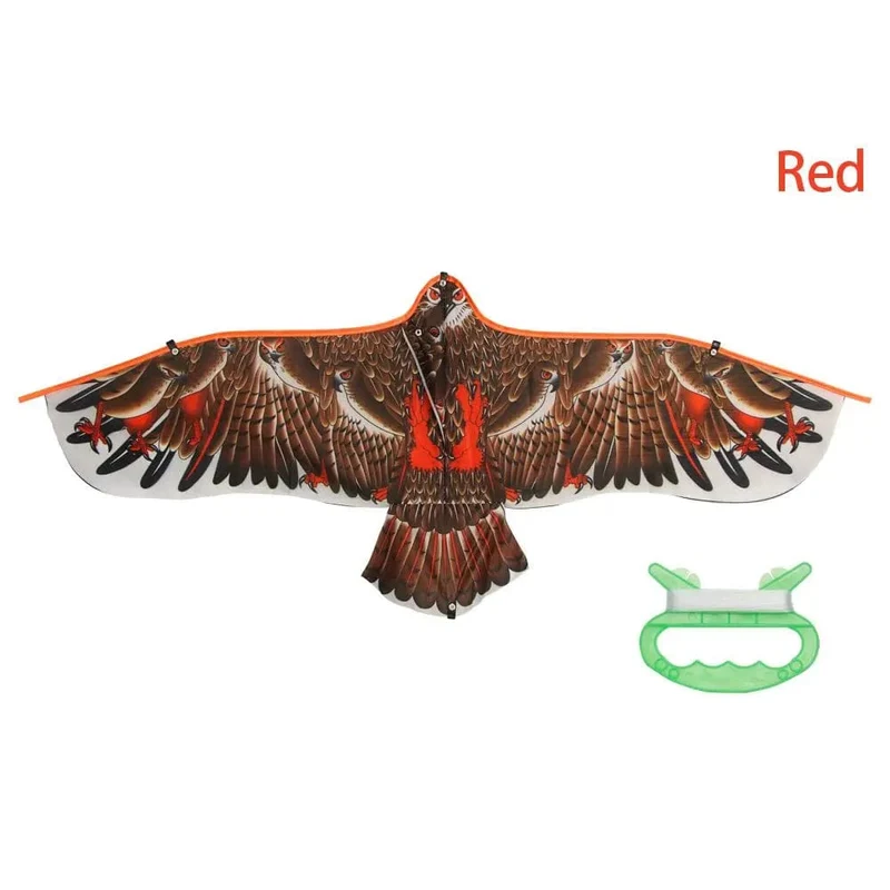1.1 m Adlerdrachen mit 30 Meter Drachenschnur Großer Adler fliegen Vogeldrachen Kinder Bestes Geschenk Familienausflüge Garten Outdoor Sport Spiel