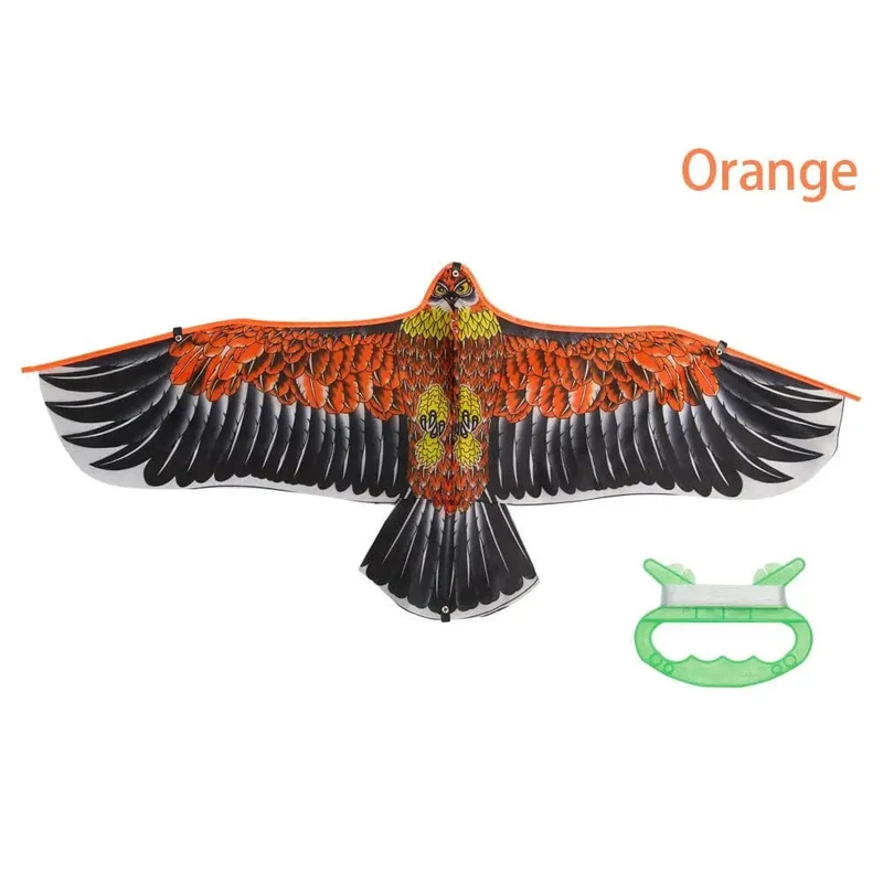1.1 m Adlerdrachen mit 30 Meter Drachenschnur Großer Adler fliegen Vogeldrachen Kinder Bestes Geschenk Familienausflüge Garten Outdoor Sport Spiel